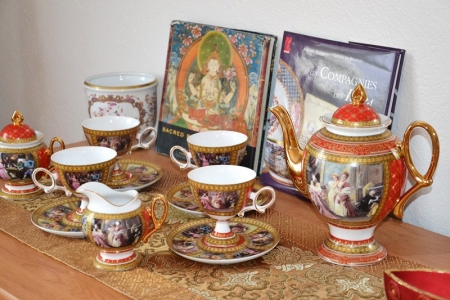 Service à thé chambre Compagnie des Indes