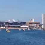 Cite de la Voile vue de Larmor